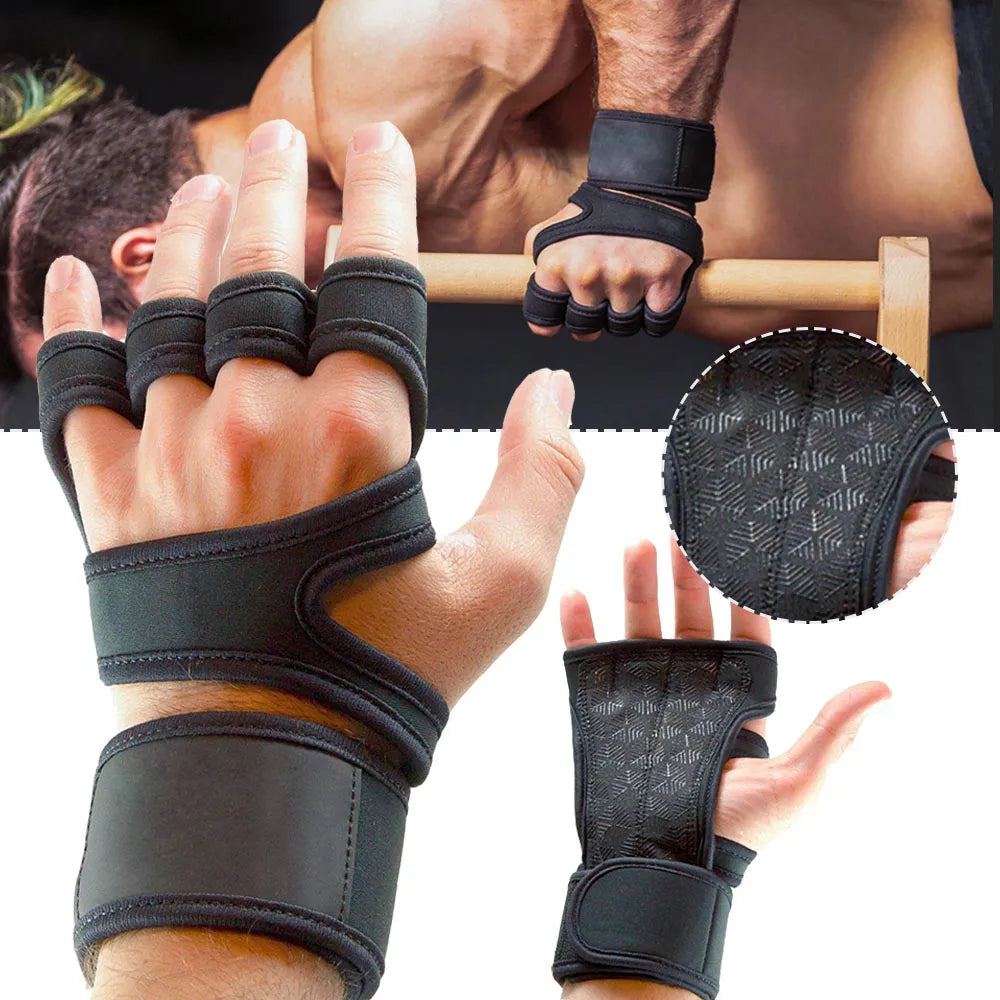 Weightlifting Training Gloves for Men Women Fitness Sports Body Building Gymnastics