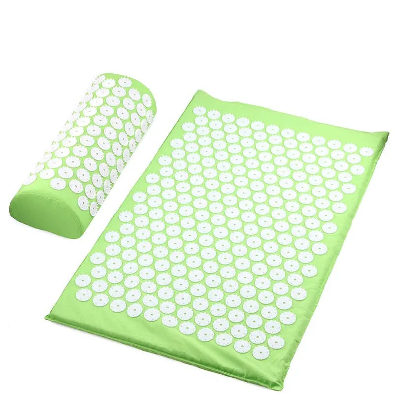 Acupressure Mat Massage Relieve Stress Back Body Pain Spike Cushion Yoga  Acupuncture Mat